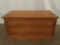 Modern, rustic wooden chest in great shape - as good as new!