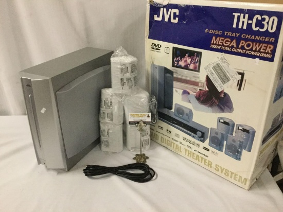 JVC TH-C30 Mega Power powered subwoofer with five speakers