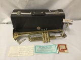 Vintage Selmer Bundy ML Vincent Bach Designed Student Model Trumpet w/ case & Bach 7c mouthpiece