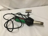 Leister Triac ST portable electric plastic welder. Tested and working.