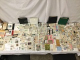 Gigantic collection of over 1000 stamps, first day issues, envelopes and post cards