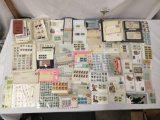 Huge collection of 1900's United States stamps incl. rarities, full pages, consecutive #'d sheets,