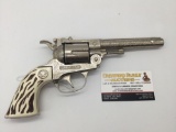 1960s era Hubley Colt 38 cap gun pistol in fair cond - rare, valued @ $135-250