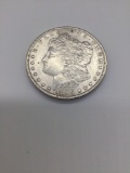 MS quality 1896 silver Morgan dollar