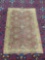 Antique geometric design Iranian style rug - shows age wear