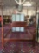 Vintage Queen mahogany four poster bed frame with classic styling