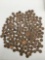 Collection of 167 wheatback pennies