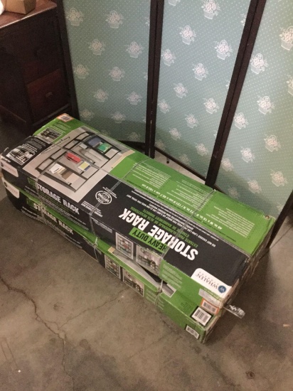Pair of Whalen heavy duty storage racks - new in original boxes