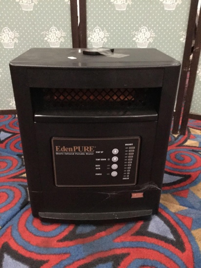 Edenpure quartz infrared portable heater USA750 - tested and working