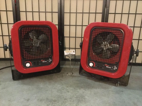 Pair of Cadet the Hot One electric heaters