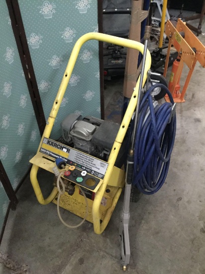 Karcher 2400 psi pressure washer - needs maintenance, sold as is.