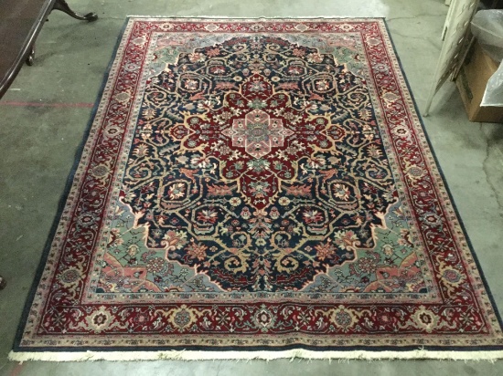 Wonderful large Louis de Poortere - Samarkand wool area rug with classic Persian style design
