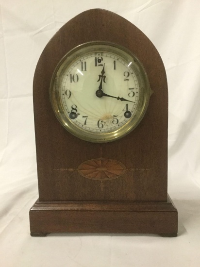 Eight Day shelf clock by The Sessions Clock Co. Includes pendulum and key
