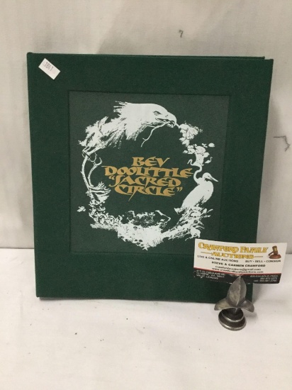 Greenwich Workshop Bev Doolittle collection Sacred Circle Chapbook w/ "Walk Softly" print