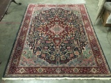 Wonderful large Louis de Poortere - Samarkand wool area rug with classic Persian style design