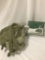 Two green furniture covers, incl. one brook stone Weather Wrap wicker sofa cover, approx. 16x16x12