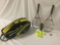 Babolat tennis bag w/ Penn balls & a pair of Babolat tennis rackets, approx. 30x13x12 inches.