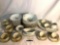 Collection of 43 pc of Mitterteich dinner china gold rimmed w/ floral design