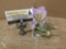 Napoleon Capodimonte porcelain iris statue. It measures approx 5x4x4 inches.