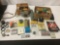 Large lot of camera gear. Revere 8mm Camera, lenses, filters, memory card, etc see pics