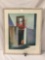 Original watercolor painting of a tree and house - signed by artist in wood frame