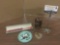 Collection of four children ness cloisonne pieces. Box, chopsticks, and more.
