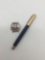 14k gold filled vintage Eversharp Ball point pen and Gucci 300m gold plated watch without back.