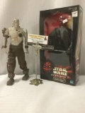 Hasbro Star Wars Ep:1 Darth Maul toy in box and a...Jakks Frankenstein toy, approx. 8x13x3.5 inches.