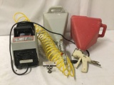 Ingersoll-Rand WB100 air compressor with sprayer attachments.