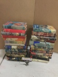 Collection of 24 vintage fiction books. Pulp western, romance, and more!