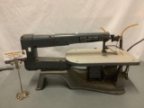 Sears/Craftsman 16 inch variable speed scroll saw w/ cast iron base, tested and working, approx