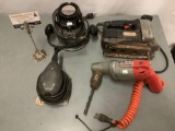 Lot of 4; Craftsman Router 315.25060, Craftsman Auto Scroller Saw 315.17280, Milwaukee Hole Shooter