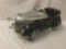 Black Ford Motor Company pedal car, pedals fine but headlights are untested, missing steering wheel