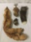 Fox Pelt and three misc tails - see pics