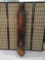 Dayton Lanphear PNW Native American style 1999 hand carved eagle pestle statue