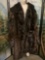 David Green Furriers (Anchorage, AK) long dyed mink fur coat, approx size 2XL (marked: special 40).