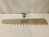Authentic nearly 2 ft long sawfish rostrum with teeth all in good cond