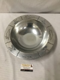 Ltd Ed #'d ZeFX millennium collection Wyland metal bowl with whale pattern #