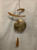 Woodstock Chimes - Emperor Gong, hanging wood and brass Asian gong wind chime