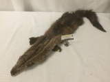Authentic weasel full form pelt - fair to good cond