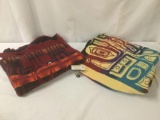Two wool Beaver State blankets, incl. one 2000 Beaver State Sealaska & 1 Beaver State red blanket