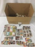 Large collection of sports cards, baseball, basketball, football, also superheroes etc see desc/pics