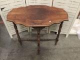 Antique early Americana side table with 