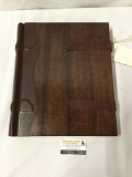 Tommy Bahama leather and wood album/ sketchbook/ journal. Originally priced at $500
