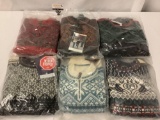 Collection of 6 new in package w/ tag Dale of Norway men?s 2XL wool winter sweaters