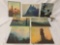 7 vintage prints; Sydney Laurence: Castle Cape, Mt. McKinley, National Bank of Alaska 1973 etc