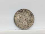 1922 US silver Peace dollar