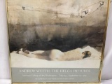 Poster from 1987 National Gallery of Art Exhibition of Andrew Wyeth Helga Pictures