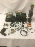 Big untested Microsoft Xbox Lot, incl. three Xbox consoles, one Xbox 360, three Xbox controllers, 18