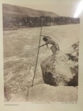 Print of 1909 Photograph The Fisherman by Edward S. Curtis.